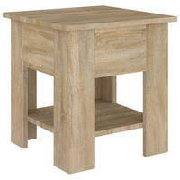 COUCHTISCH Sonoma-Eiche 40x40x42 cm Holzwerkstoff - Braun, Holzwerkstoff (40/40/42cm) - furnicato