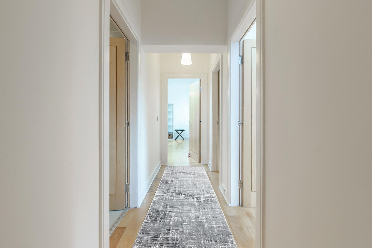 LÄUFER Strukturell MEFE 70/440 cm - Grau, Textil (70/440cm) - rugsX