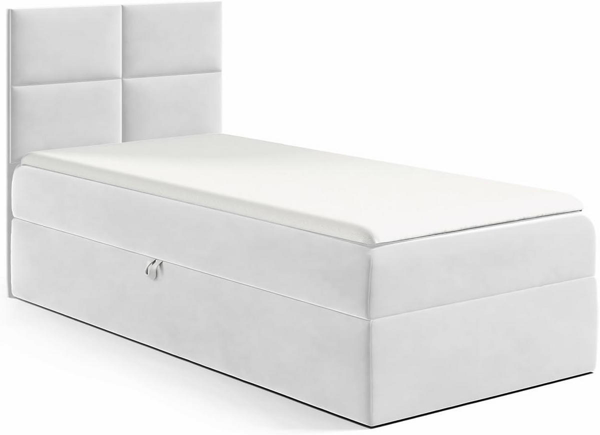 KINDERBETT MINO 3 - Hellgrau, Holzwerkstoff (94/208cm) - Meblini