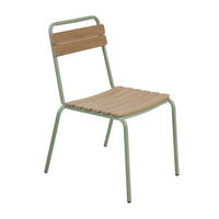 GARTENSTUHL, Grün - Grün, Metall (80/82/59cm) - Oviala