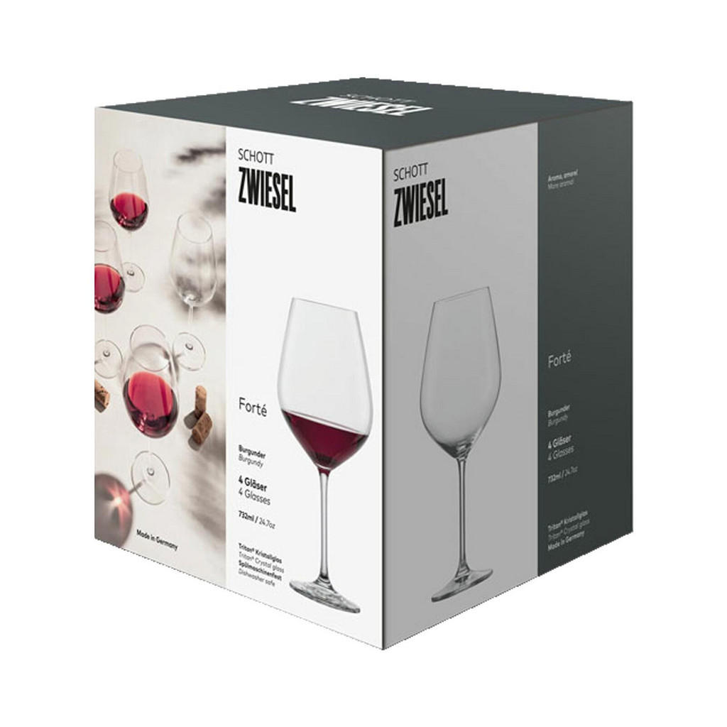 Thumbnail - Schott Zwiesel Burgundergläser, Transparent, Glas, Essen & Trinken, Gläser, Weingläser