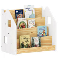 BÜCHERREGAL BRUNO - Naturfarben/Weiß, Holz (65/60/40cm) - IDIMEX