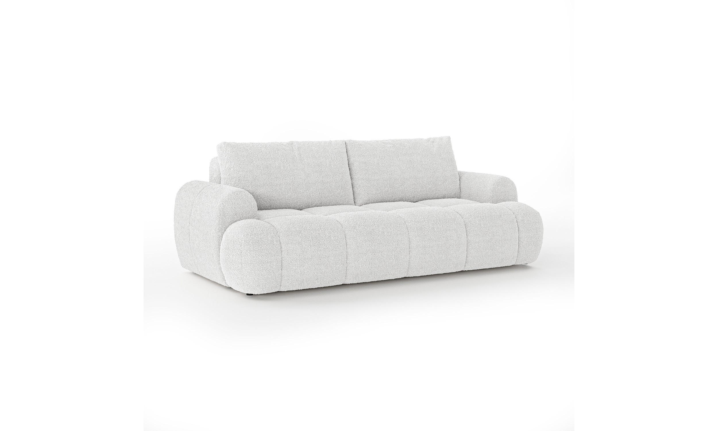 Lookway Schlafsofa Creme 250x85x100 cm