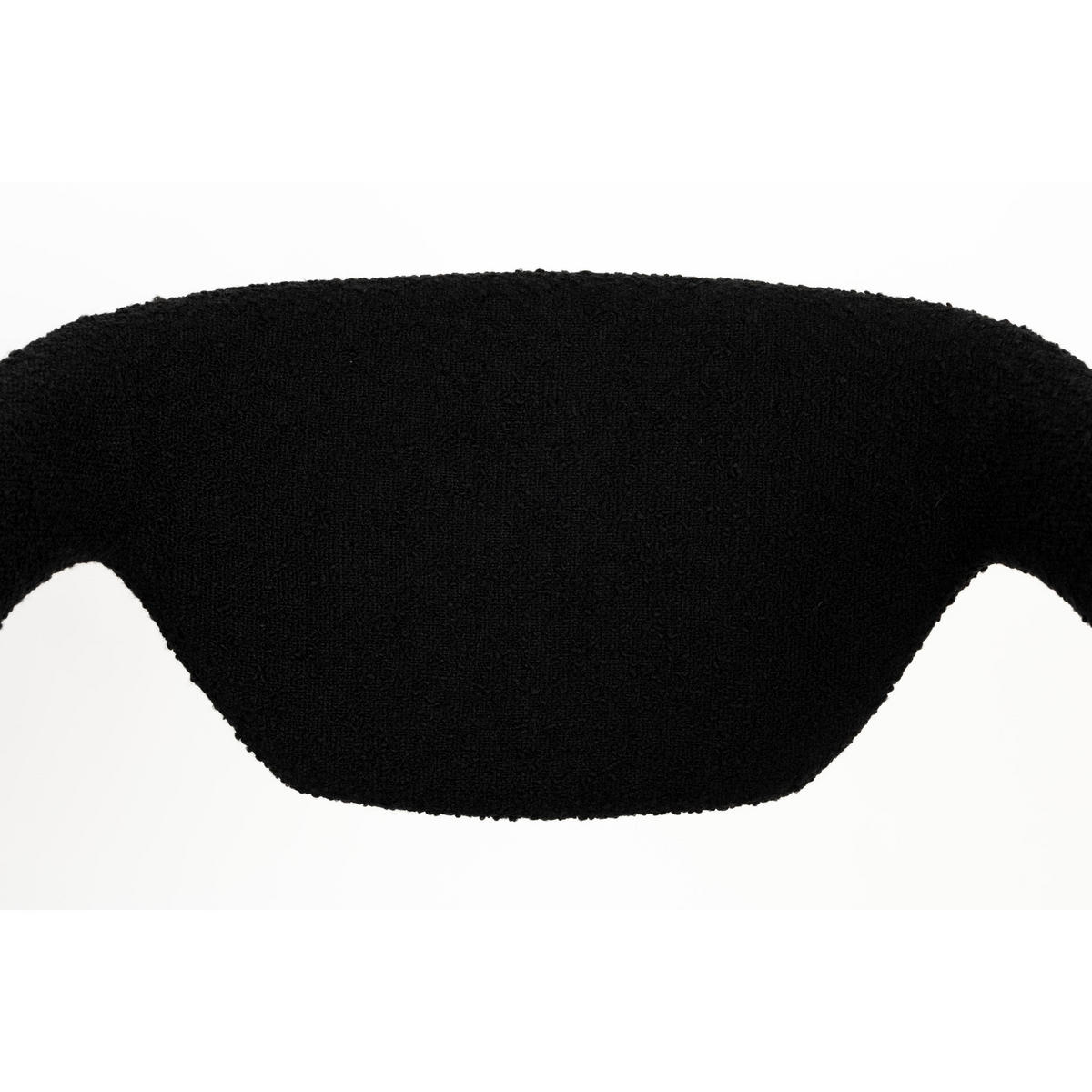 ESSZIMMERSTUHL Flexback Schwarz - 2 er Set - Schwarz, Holz (64/79/57cm) - Zuiver
