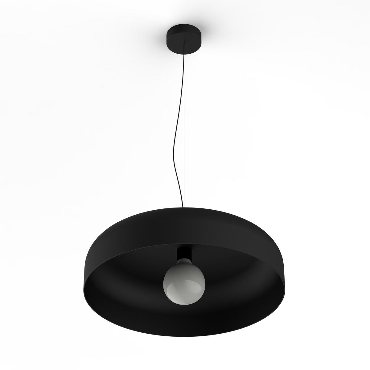 HÄNGELEUCHTE - Schwarz, Metall (50/50/12cm) - Lumicom