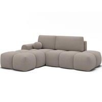 ECKSOFA VITTARIO mit Schlaffunktion & Bettkasten – Modernes L-Sofa 227 cm, inklusive Kissen - Beige, Kunststoff (227/95cm) - Wohnideebilder