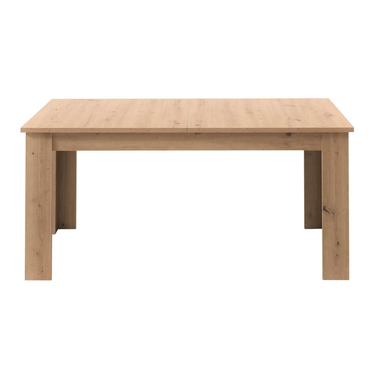 ESSTISCH in Naturholz 120-160/80/76 cm ausziehbar - Naturfarben, Holz (80/120/75cm) - Homestyle4u