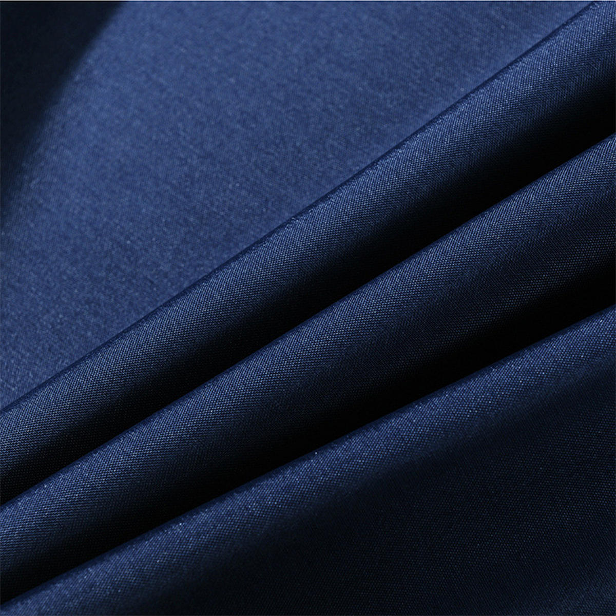DUSCHVORHANG Dunkelblau wasserdicht schimmelresistent waschbar - Blau, Textil (180/180cm) - MCBOSON