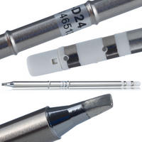 LÖTKOLBEN T12-D24, integrierte Heizung und Sensor, 300 °C in <10 s, Schnellwechsel, kompatibel mit T12 Lötstationen - Multicolor, Kunststoff/Metall (10/10/10cm)