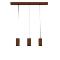HÄNGELEUCHTE - Dunkelbraun, Metall (6/50/6cm) - Lumicom