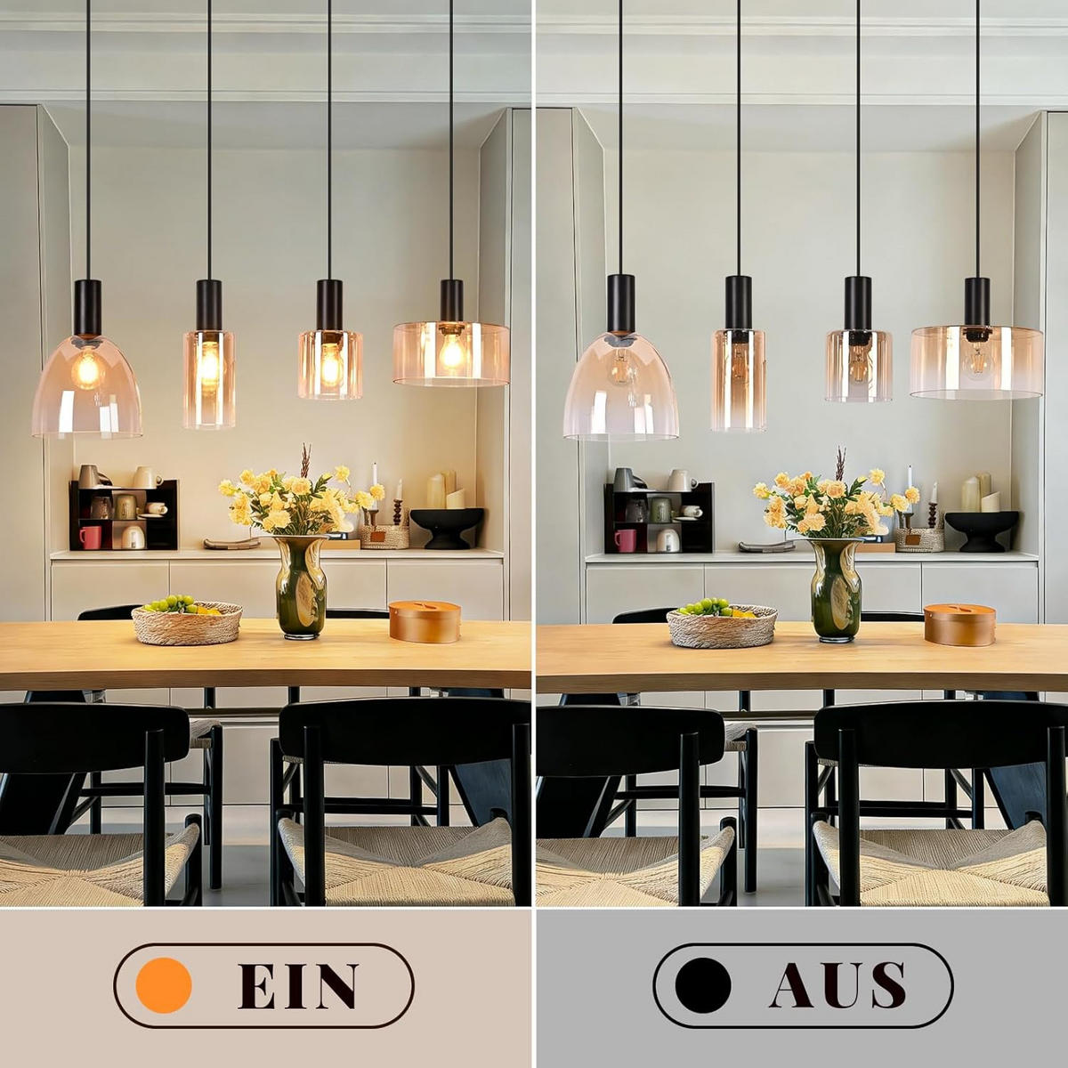 PENDELLEUCHTE 25/86.1/180.5cm - Schwarz, Metall (86.1/25/180.5cm) - Nettlife