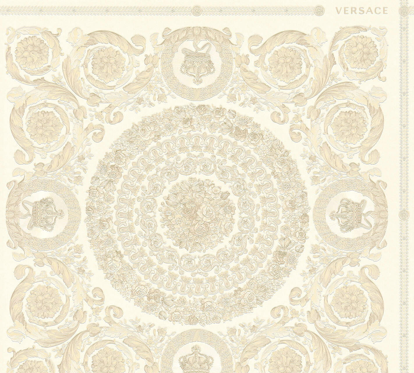 VLIESTAPETE 70/1005 cm - Beige/Silberfarben, Kunststoff/Textil (70/1cm) - KUNSTLOFT