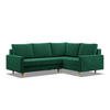 ECKSOFA Blank rechts flaschengrün - Grün, Textil (223/172cm) - SIMKAM Furniture