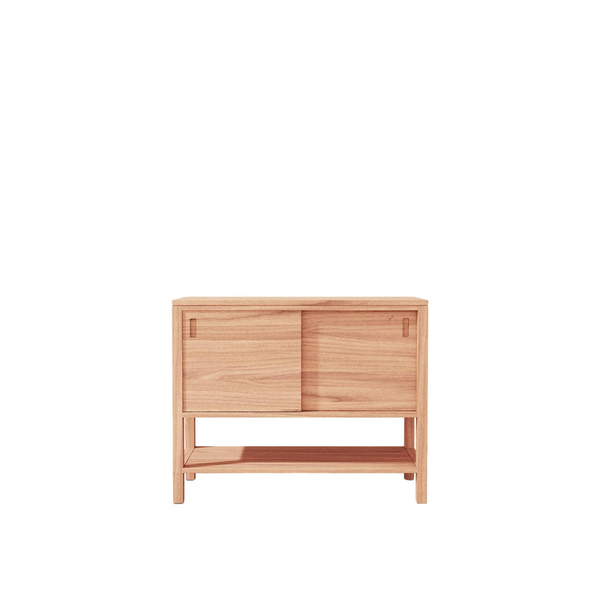 SIDEBOARD Anton Natur aus Teak - Naturfarben, Holz (100/80/40cm) - Tikamoon