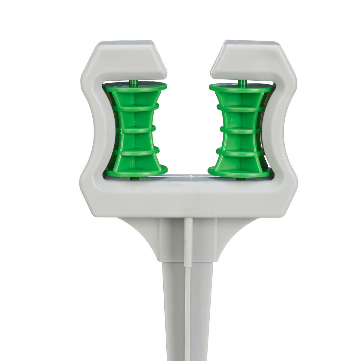 5XSCHLAUCHFÜHRUNG - Grau, Kunststoff (10/26/3.5cm) - Relaxdays