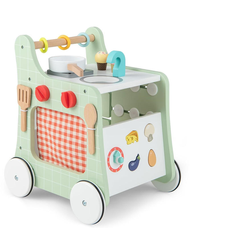 Costway Lauflernwagen Grün 34.5x42x31 cm