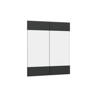 KUCHYŇSKÁ DVÍŘKA R-Line Antracitový venkovský dům - antracitová, kompozitní dřevo (59.2/59/1.6cm) - Vicco