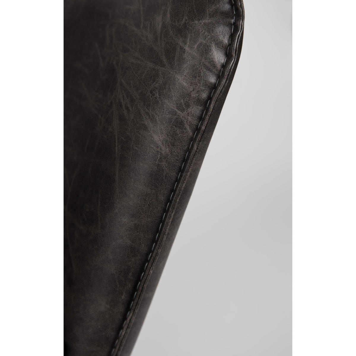 SESSEL Bon Dunkelgrau - Grau, Textil (80/78/76cm) - Housecraft Living