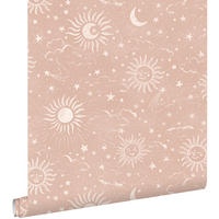 TAPETE Sternenhimmel 50 x 900 cm - Pink, Papier (50/0.1cm) - ESTAhome