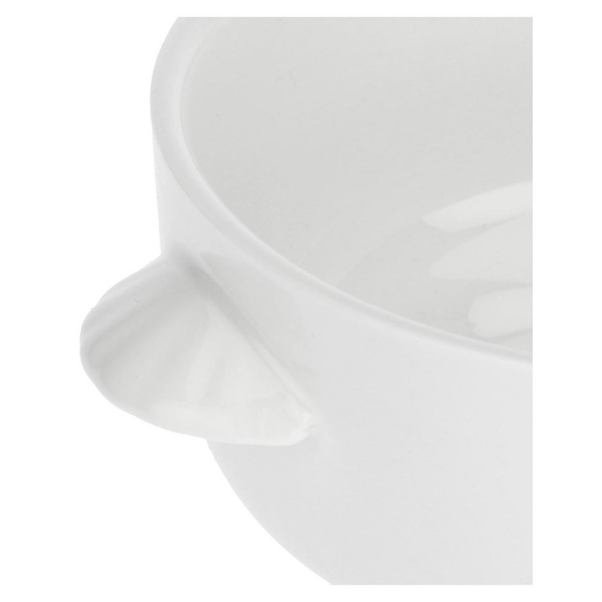 SCHÜSSEL Weiß 12.5/12.5/8 cm P001500916Z - Weiß, Keramik (12.5cm) - La Porcellana Bianca 