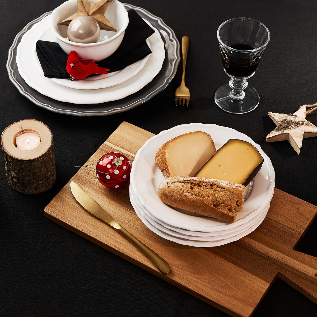 SCHNEIDEBRETT Cutting Crew - Braun, Holz (24/43cm) - Butlers