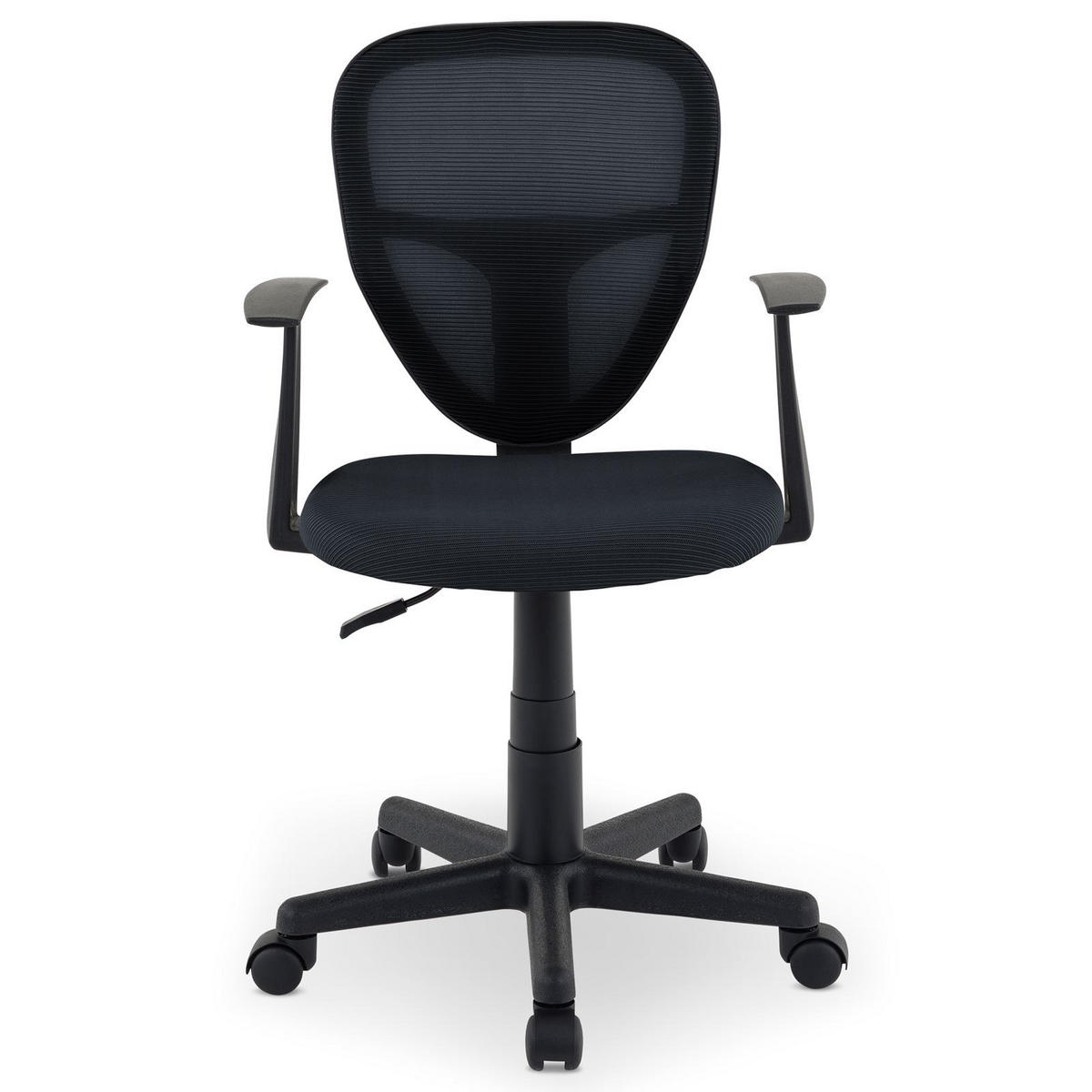 KINDERDREHSTUHL STUDIO schwarz - Schwarz, Textil (53/92/52cm) - IDIMEX