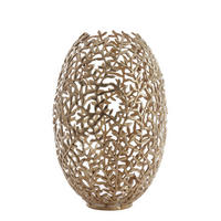 WINDLICHT Famaro Gold Ø33/51 cm - Goldfarben, Metall (33/51/33cm) - Light & Living