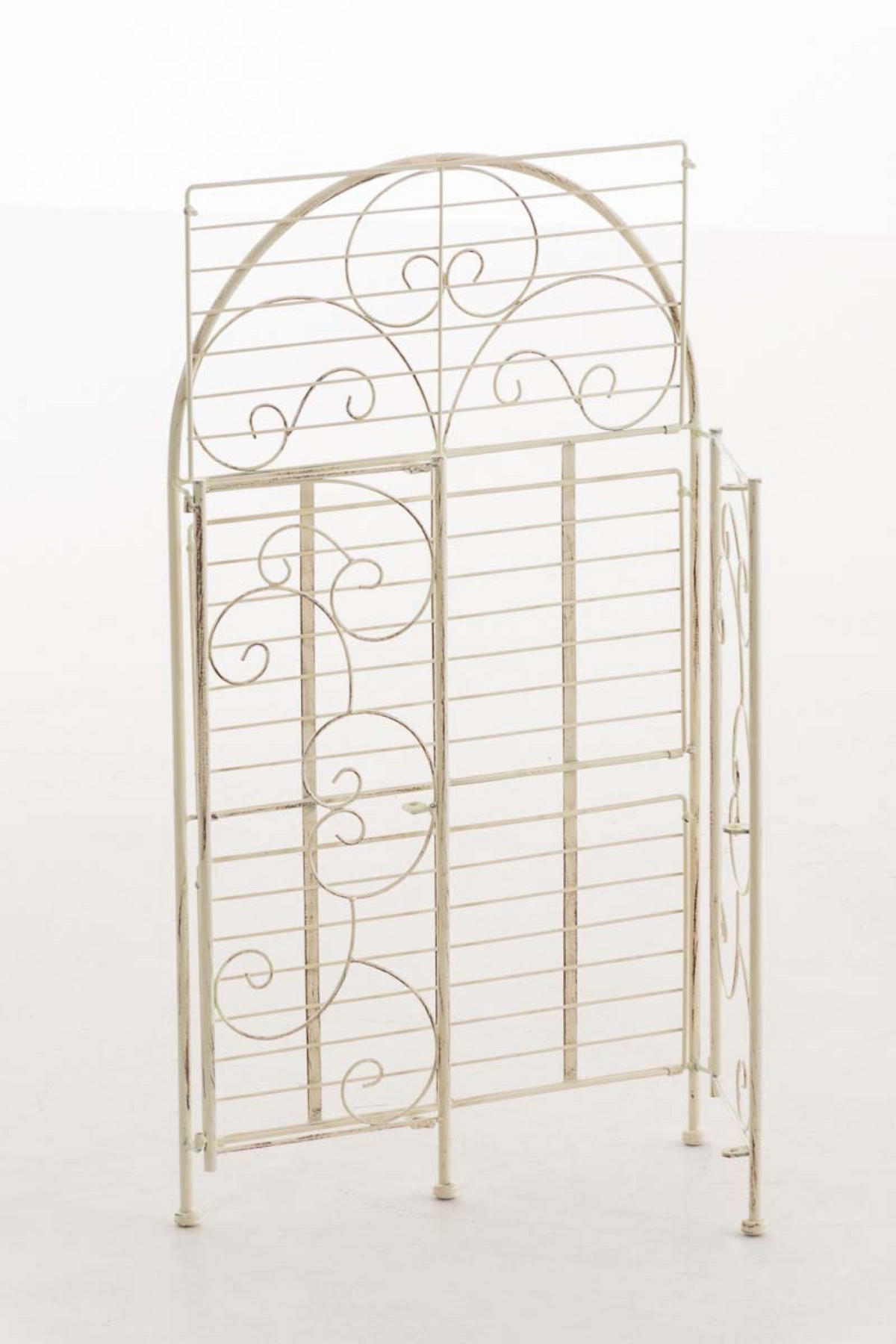 STANDREGAL Rosi antik-creme - Naturfarben, Metall (45.5/81.5/24cm) - TPFGarden
