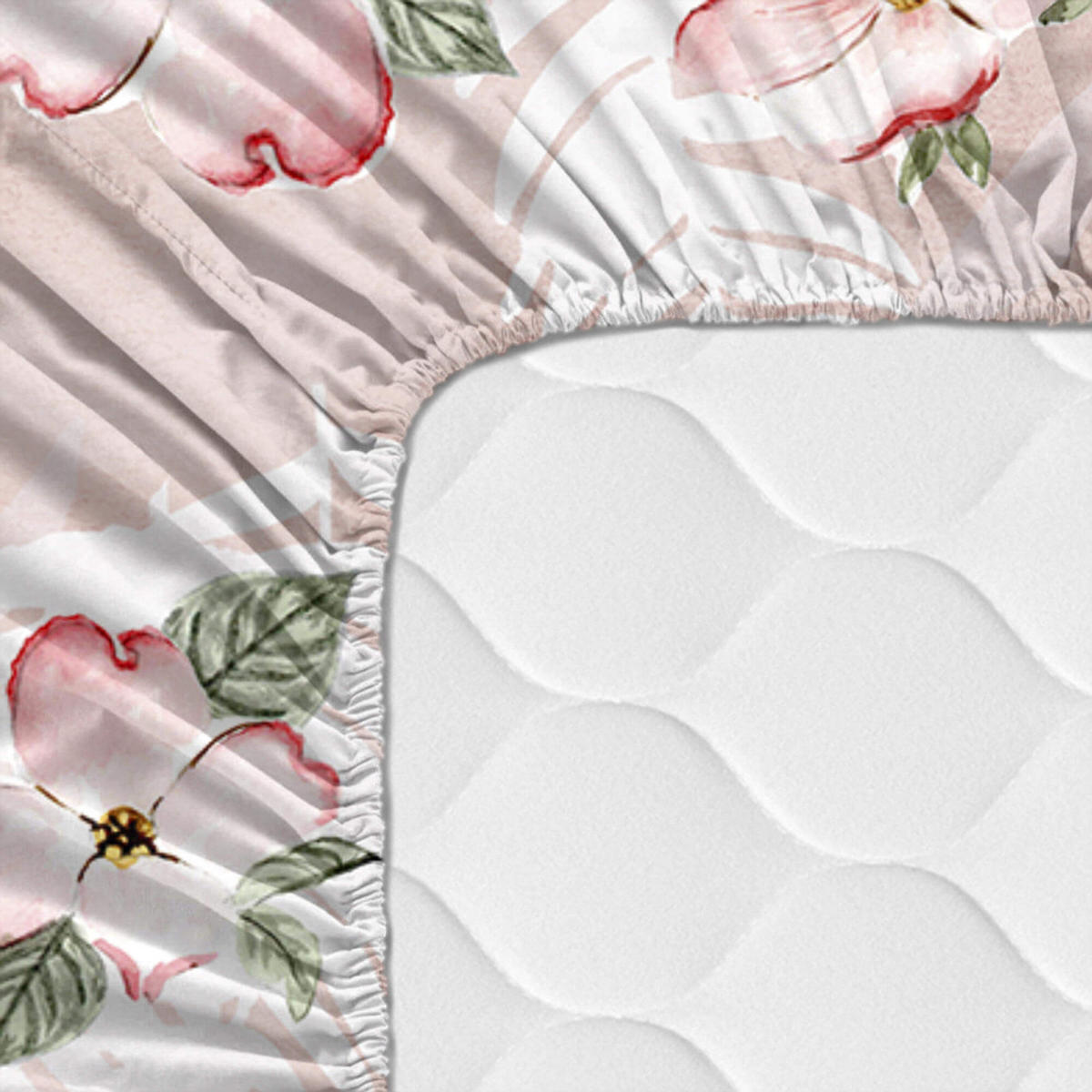SPANNBETTTUCH ohara 140x200x32 cm mehrfarbig - Multicolor, Textil (140/200cm) - Happy Friday