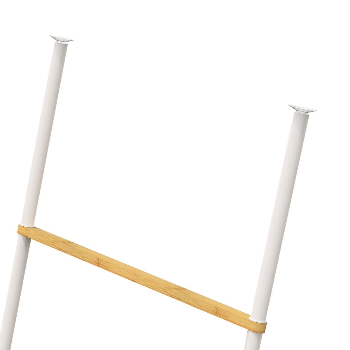 HANDTUCHLEITER - Multicolor, Holz/Metall (45/164/2cm) - Relaxdays