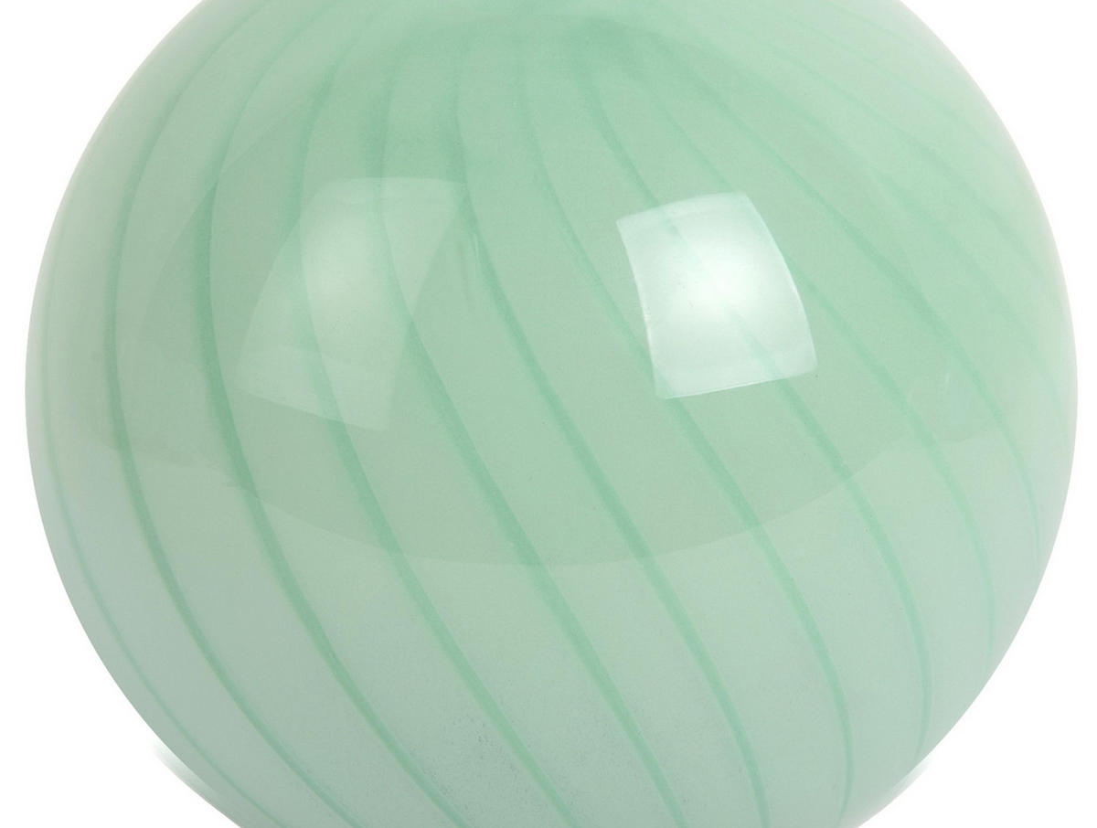 TISCHLAMPE Summer Globe 15.2/15.2/16.7 cm - Grün, Glas (15.2/15.2/16.7cm) - Leitmotiv
