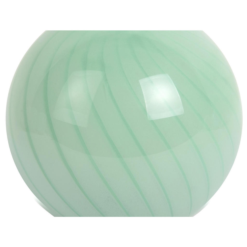 Thumbnail - Leitmotiv Tischlampe, Grün, Glas, 15.2x16.7x15.2 cm, CE, Lampen & Leuchten, Innenbeleuchtung, Tischlampen, Tischlampen