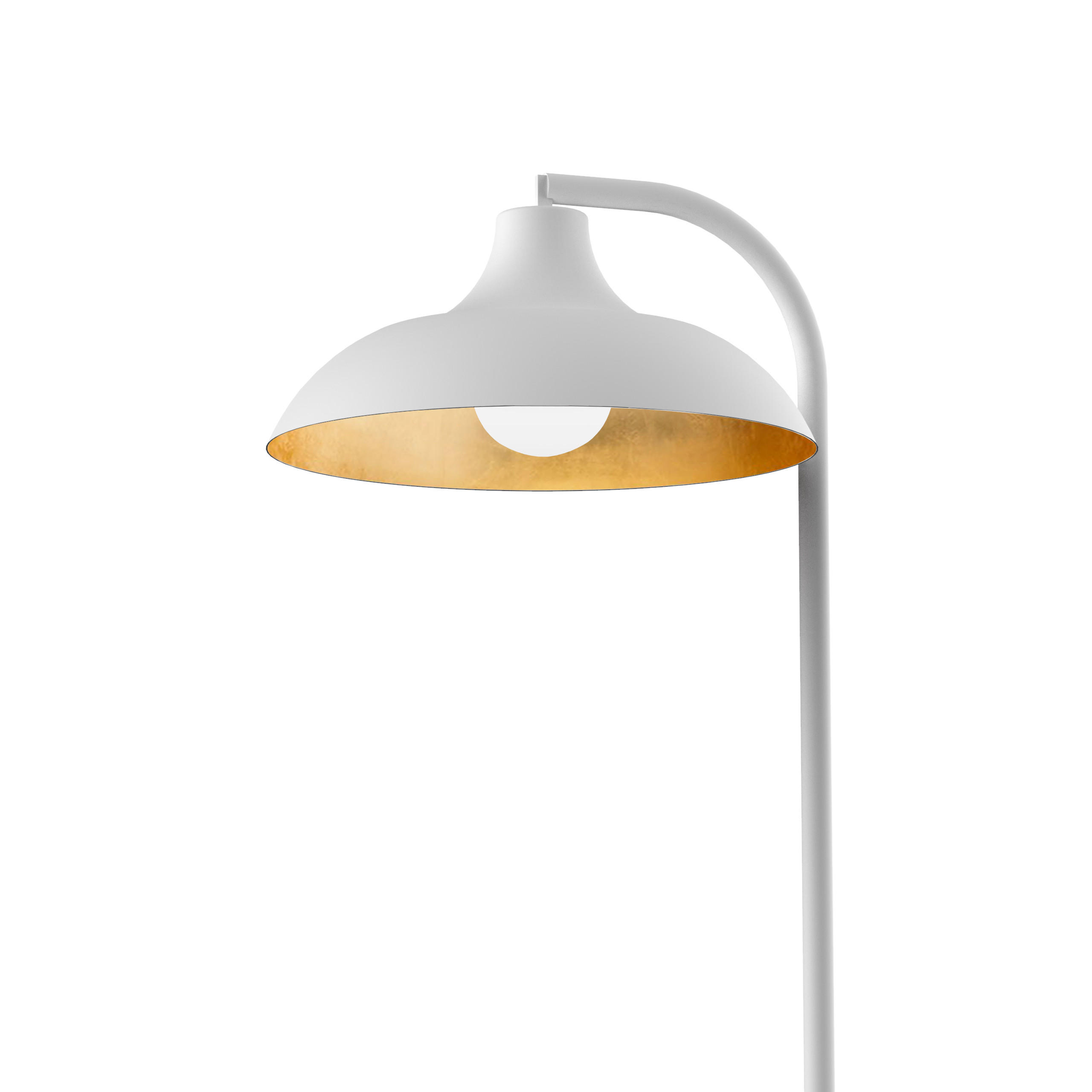 STEHLEUCHTE - Goldfarben, Metall (40/30/165cm) - Lumicom