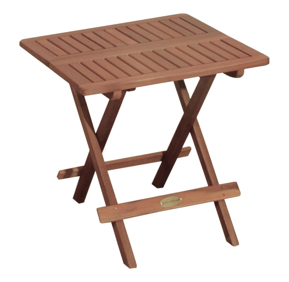 GARTENTISCH Bremen klappbar Klapptisch - Braun, Holz (50/50/50cm) - DELUKE