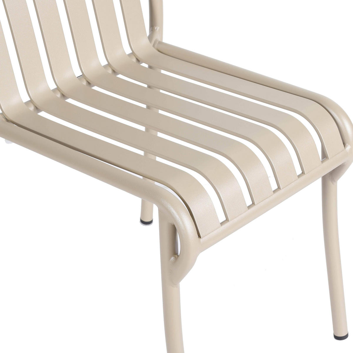GARTENSTUHL, Taupe - Taupe, Metall (61/85/46cm) - Oviala
