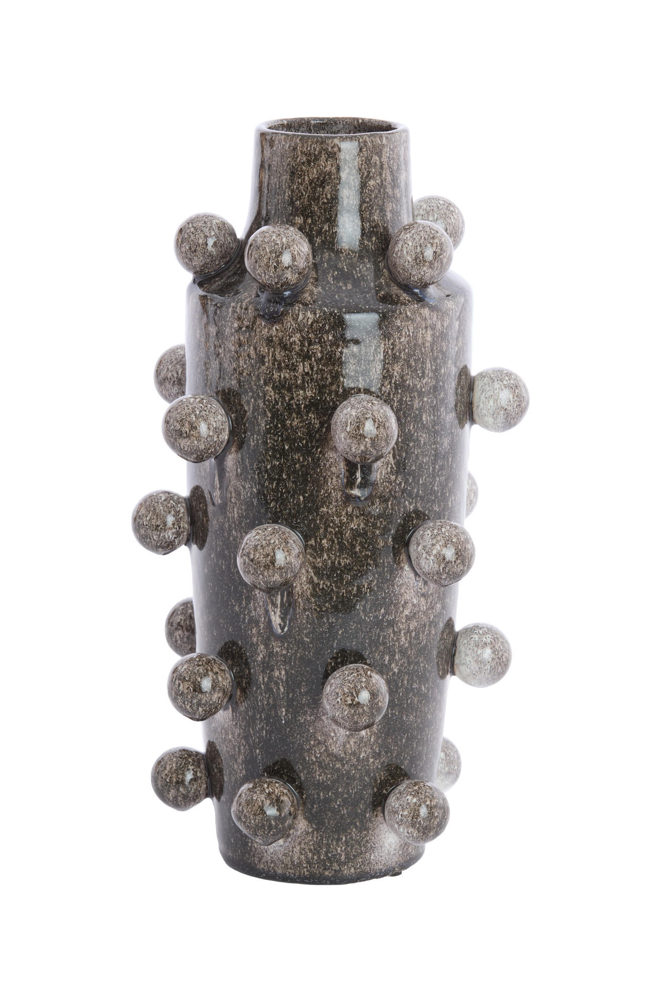 VASE Molly Braun Ø23/43 cm - Braun, Keramik (43cm) - Light & Living