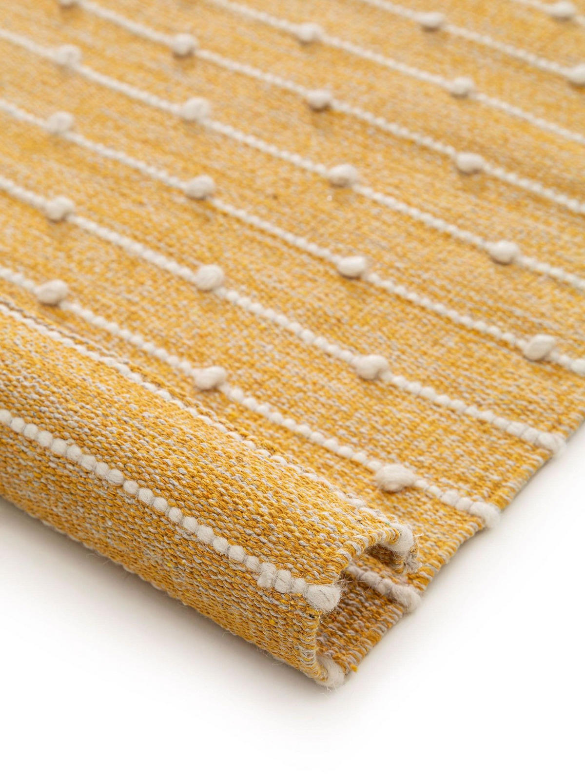 LÄUFER Lupo Gelb 70x200 cm - Gelb, Textil (70/1cm) - KUNSTLOFT
