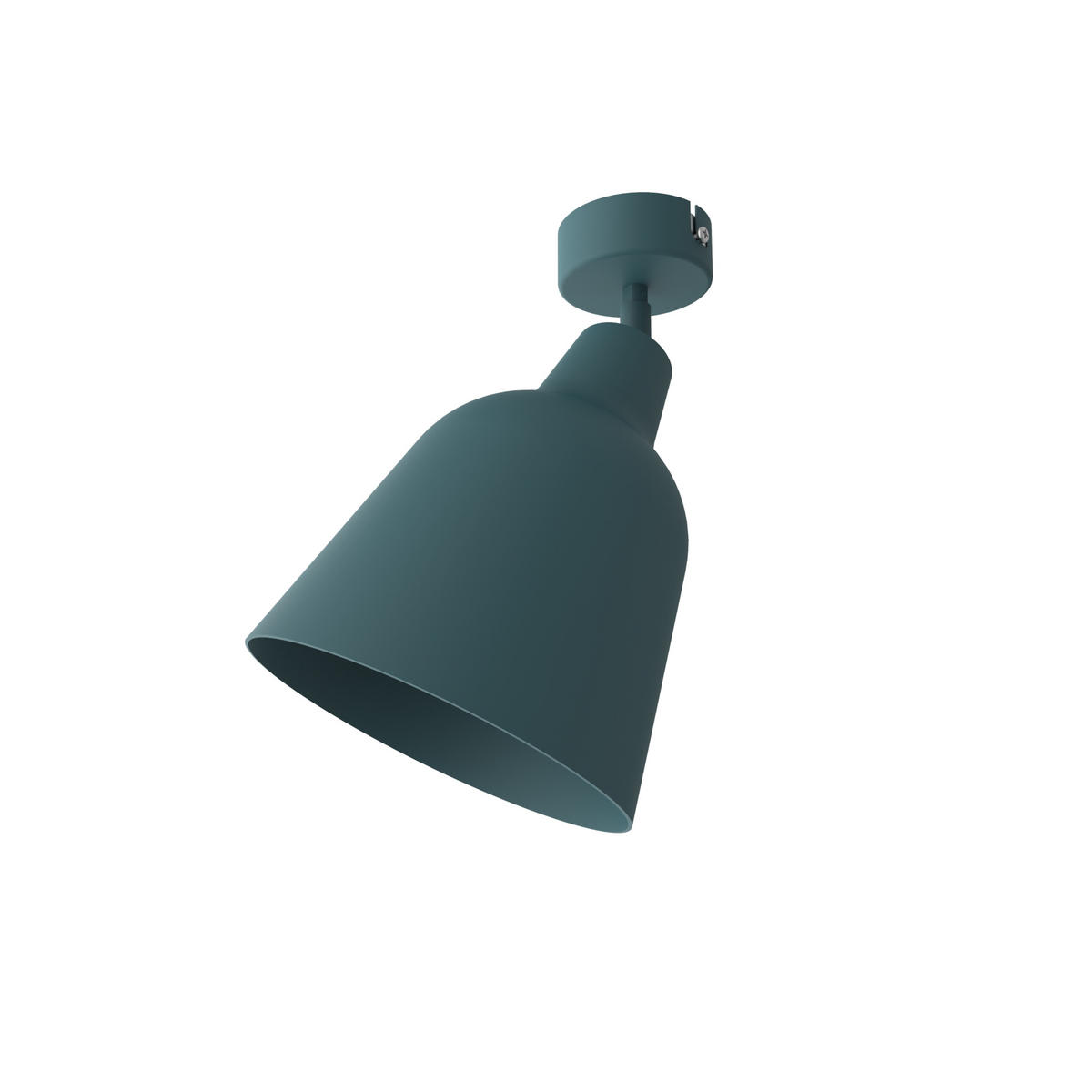 DECKENLEUCHTE - Blau, Metall (16/16/21cm) - Lumicom