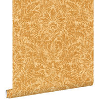 TAPETE Ornamente 50 x 900 cm - Orange, Papier (50/900cm) - ESTAhome