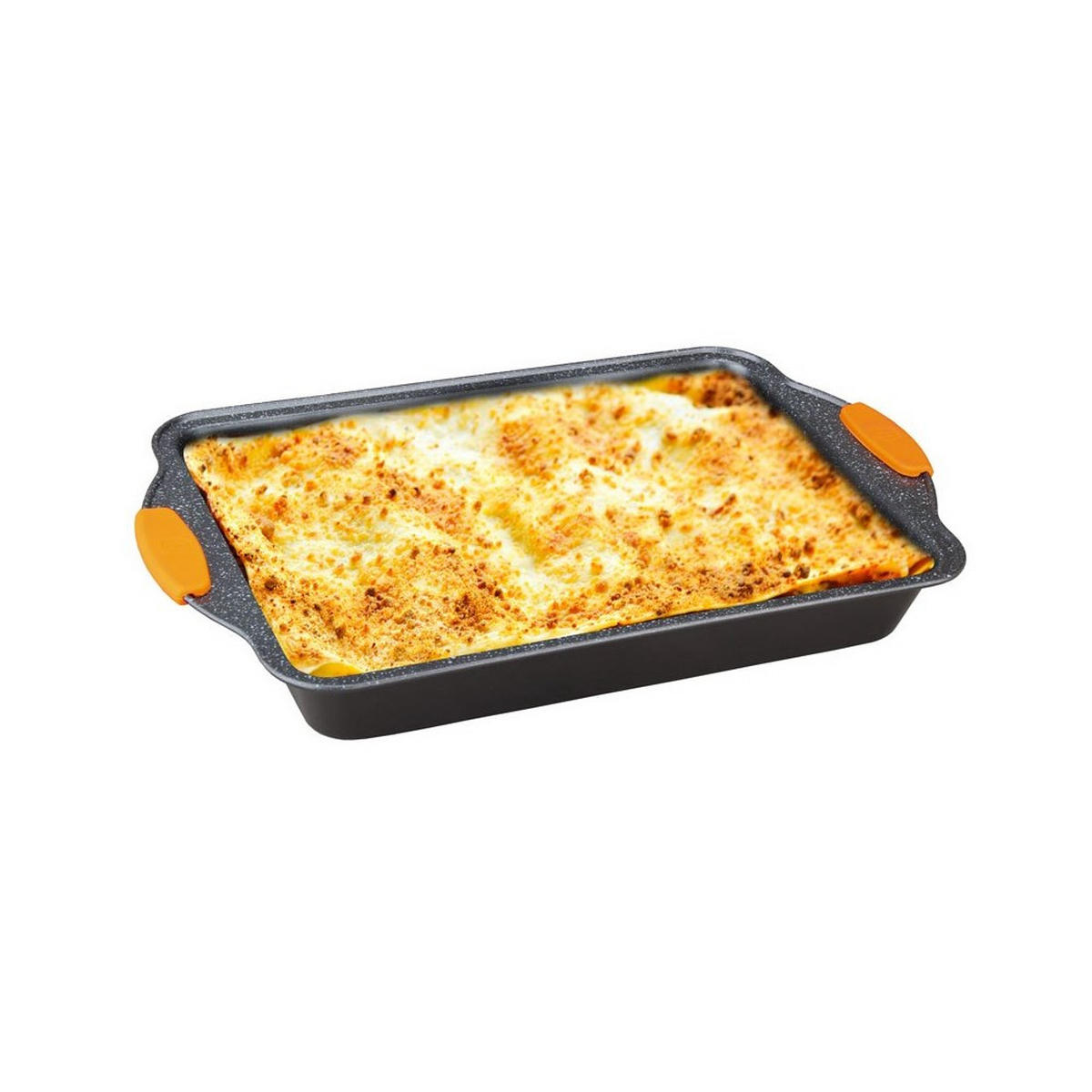 BACKFORM Graphit 36/23/6 cm BH1140 - Graphitfarben, Metall (23/6/36cm) - Berlinger Haus