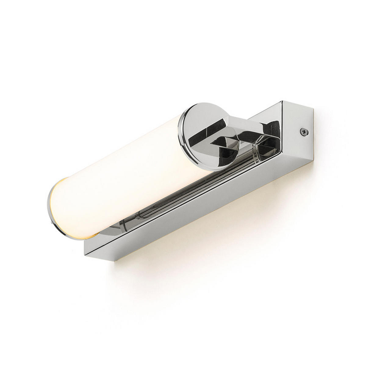WANDLEUCHTE ROCCA 34 Chrom 8 W IP44 - Chromfarben, Metall (20/25/15cm) - Rendl