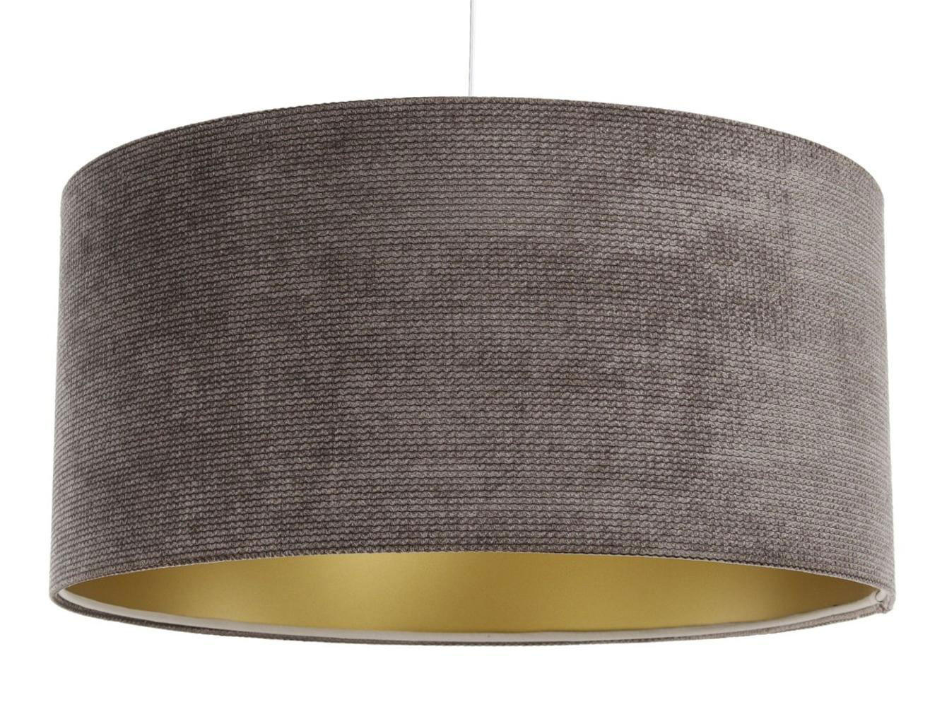 HÄNGELEUCHTE Gold 50/25 cm - Goldfarben/Braun, Kunststoff (50/0.6/25cm) - ONZENO