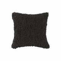 KISSEN Purtiy Schwarz 45/45/5 cm - Schwarz, Textil (45/45cm) - Present Time