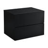 WANDREGAL Ampfing - Schwarz, Holzwerkstoff (40/30/29cm) - [en.casa]