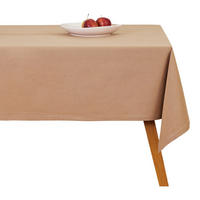 BAUMWOLLTISCHDECKE Campos - Beige, Textil (180/130/1cm) - home&you