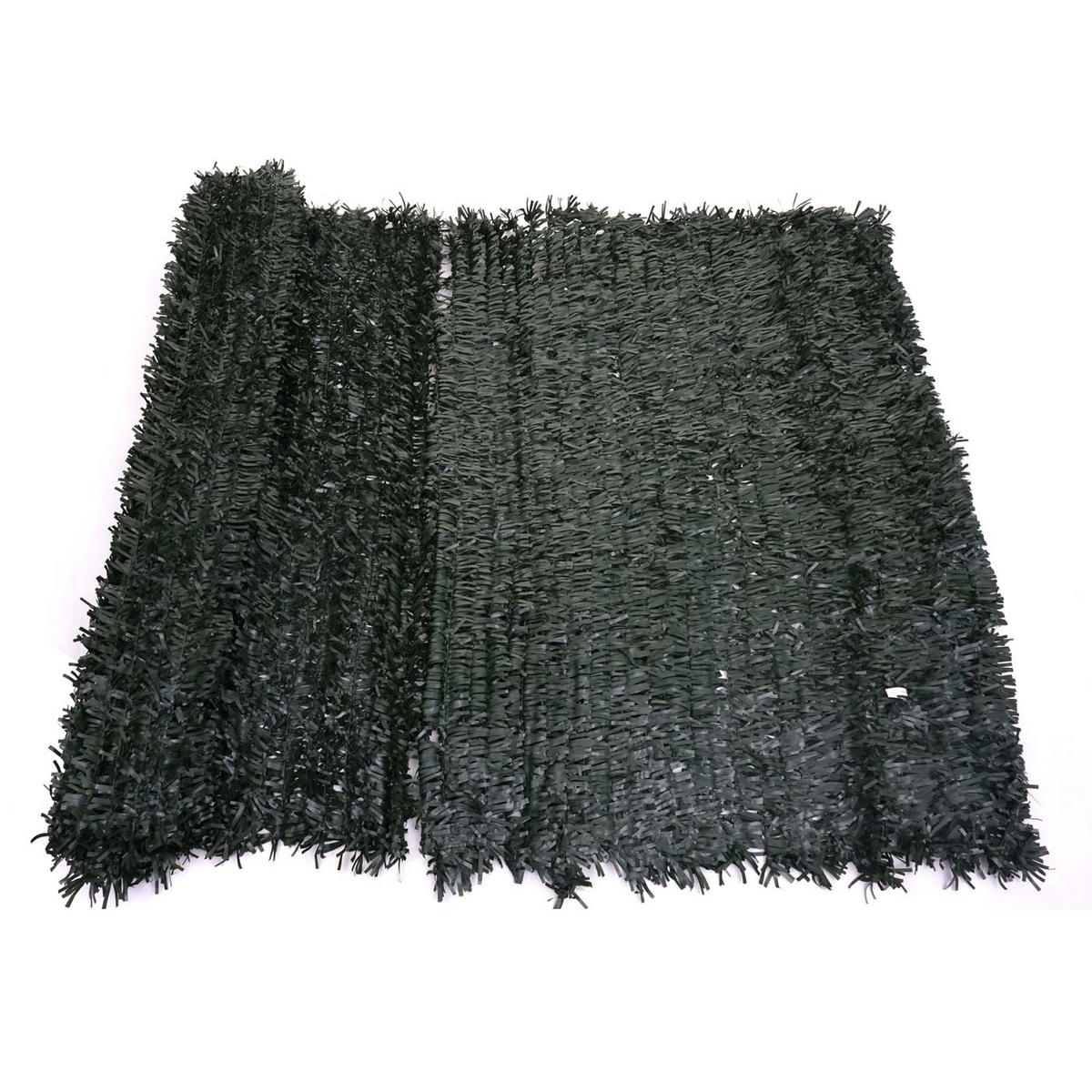 BALKONSICHTSCHUTZ 100x300x1cm Zaun Tanne dunkel - Grün, Kunststoff (300/100cm) - PROREGAL