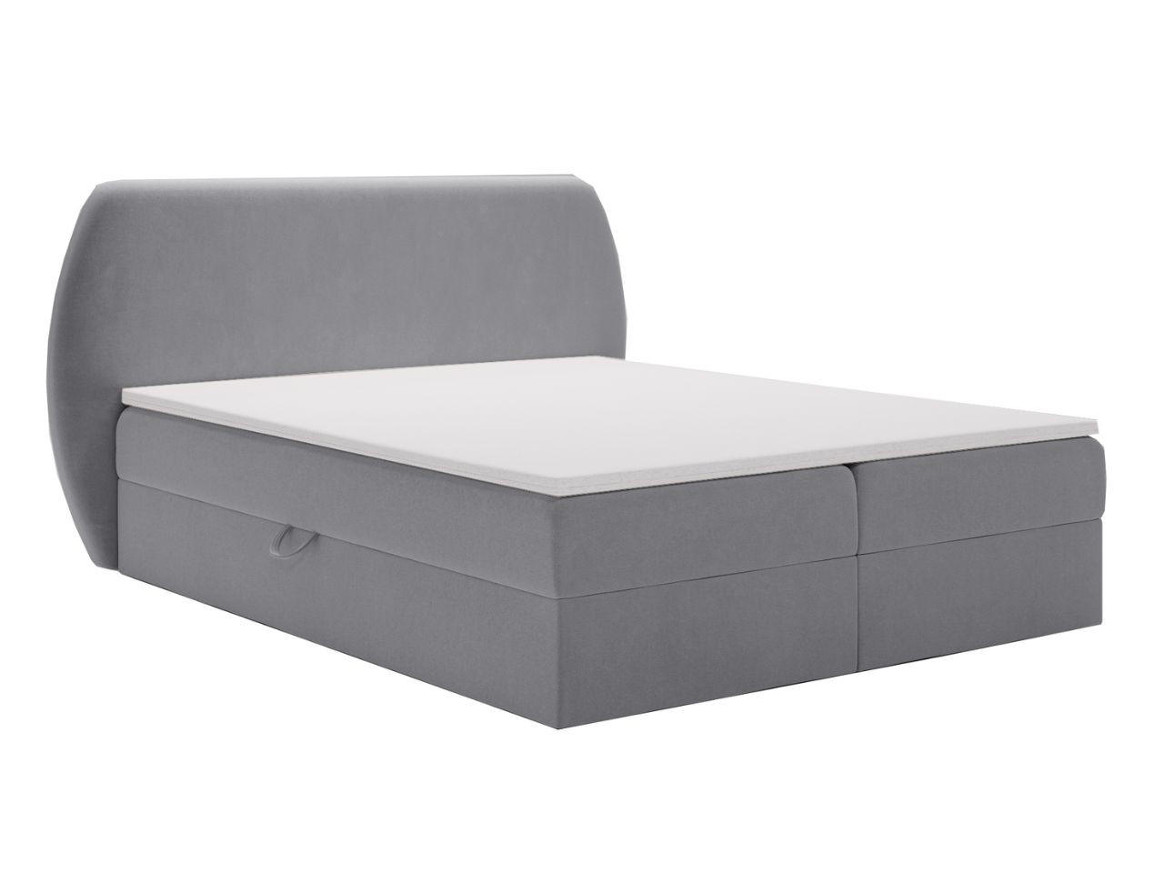 Graingold Boxbett Dunkelgrau 180x200 cm