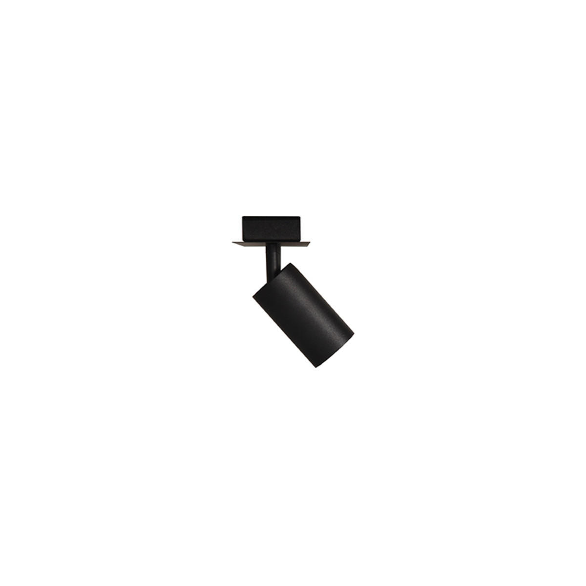 SPOT Ferroli Schwarz 15/45/15 cm - Schwarz, Metall (15/45/15cm) - LABEL51