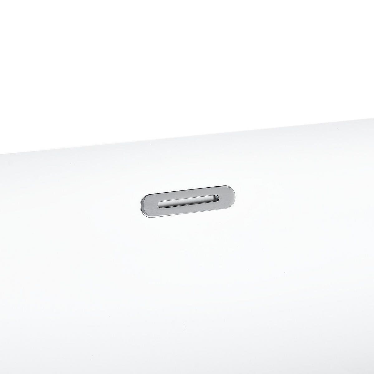 BADEWANNE FREISTEHEND 75x150x58 cm schwarz Carrera - Schwarz, Kunststoff (75/58/150cm) - Beliani