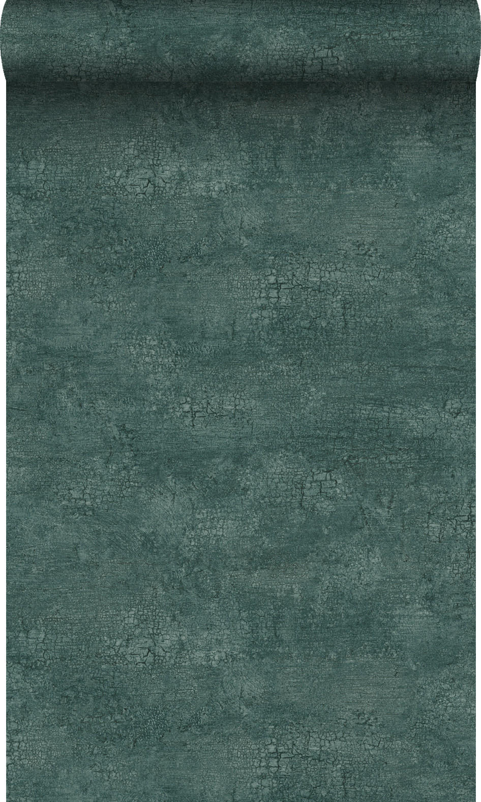 TAPETE Naturstein mit Craquelé-Effekt 53 cm x 10.05 m - Grün, Papier (53/1000cm) - Origin Wallcoverings